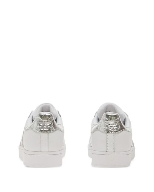 Adidas White Superstar Ii Shoes