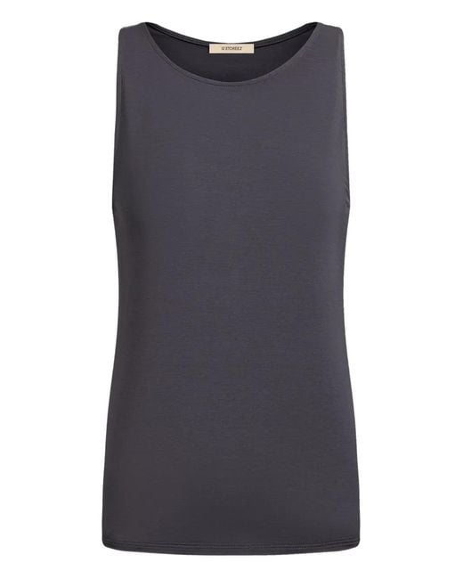 12 STOREEZ Gray Round-Neck Top