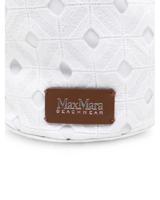 Borsa A Secchiello di Max Mara in White