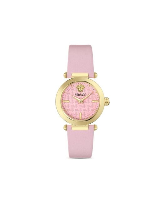 Versace Pink Greek Key Dial 35Mm