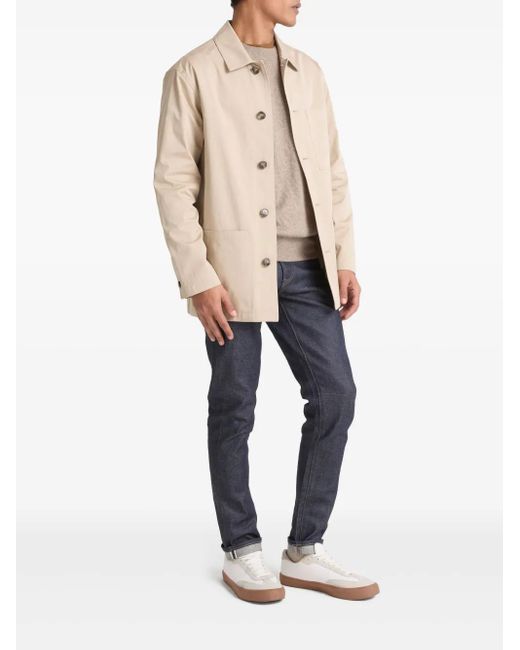 Yves Salomon Natural Cotton Shirt Jacket for men
