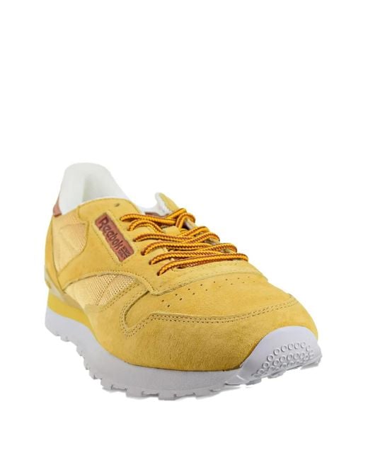 Reebok Yellow Classic Leather Ol "Golden Wheat/Steel/ Sneakers for men