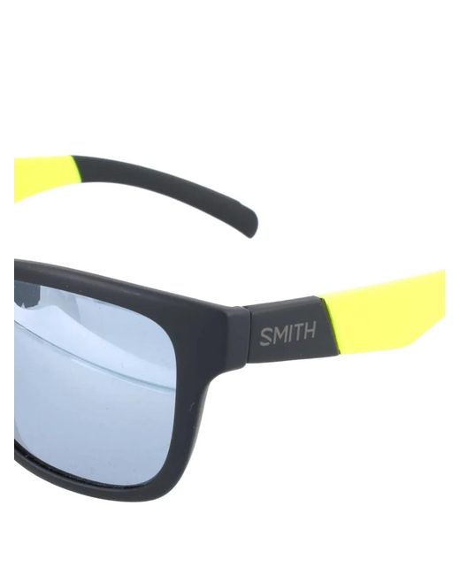Smith Black Lowdown Slim Square-Frame Sunglasses