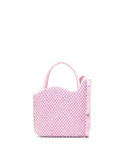Bolso shopper Ivy mini Le Silla de color Pink