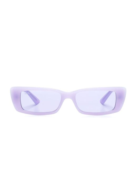 Ray-Ban Blue Teru Bio-based Rectangle-frame Sunglasses