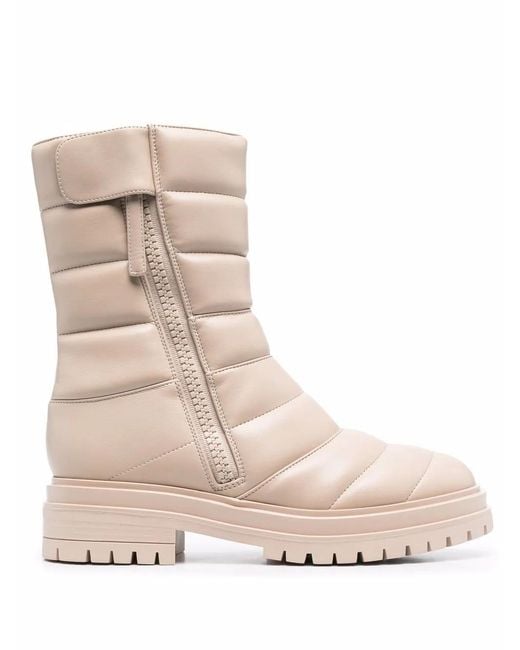 Gianvito Rossi Multicolor Eiko Padded Combat Boots