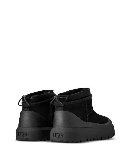 Ugg Black Ultra Mini Weather Hybrid Boots for men