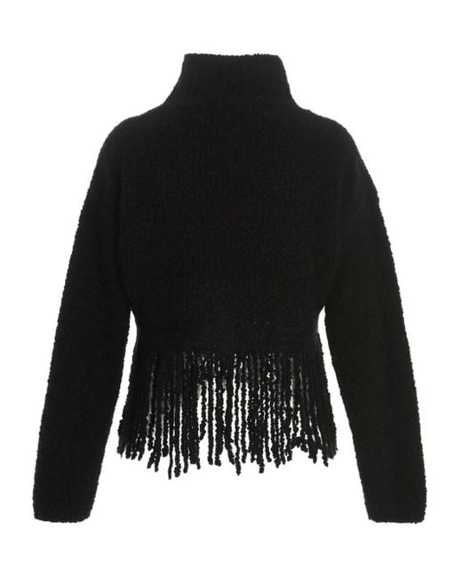 MIXIK Black Ray Sweater