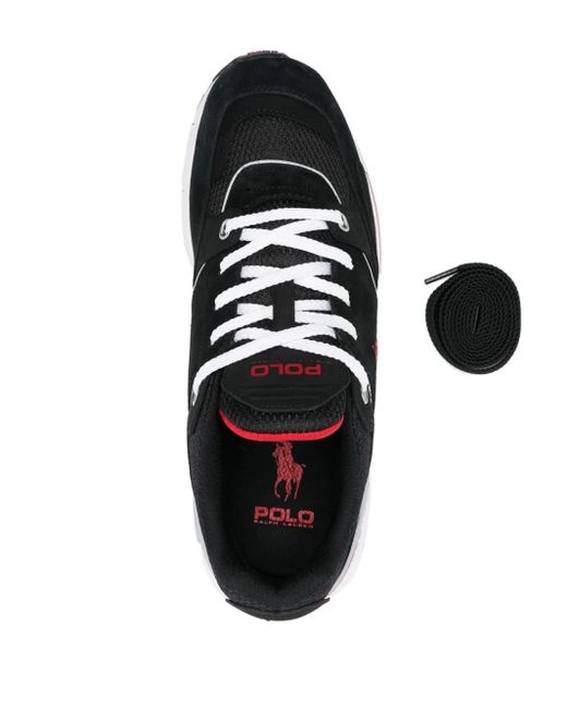Polo Ralph Lauren Black Trackstr 250 Sneakers for men