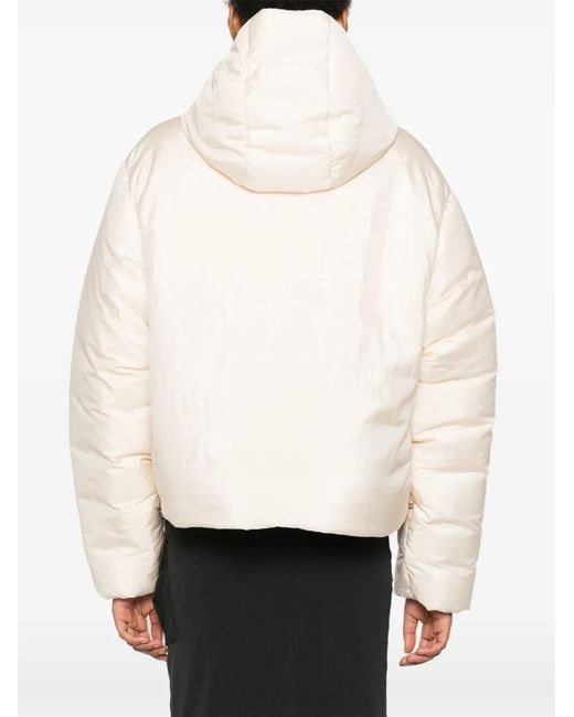 Jil Sander Natural Puffer Jacket