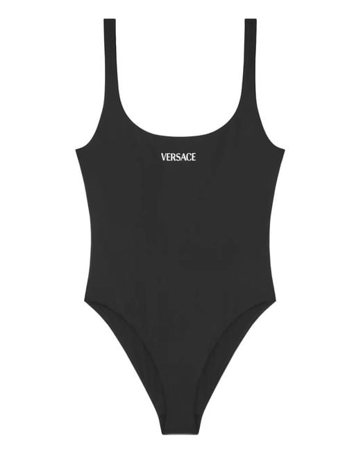 Versace Badpak Met Logo in het Black