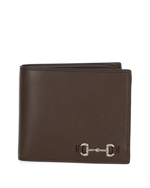 Gucci Brown Horsebit-Detail Wallet for men