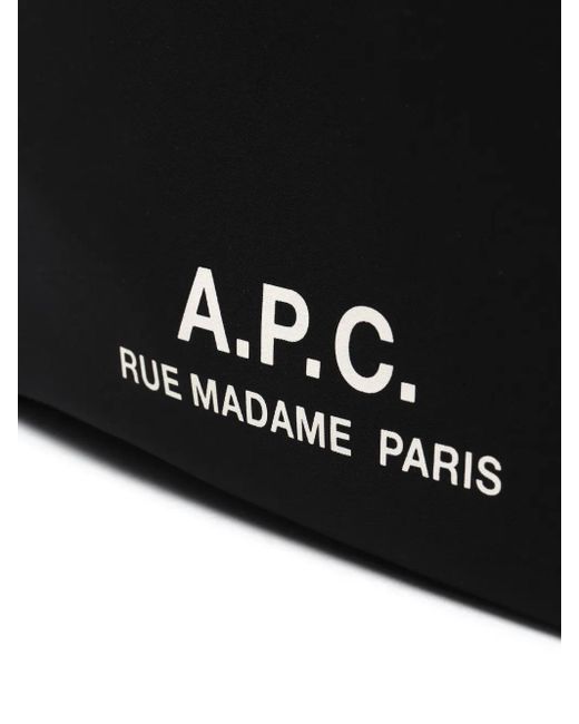 A.P.C. Black Journal Schultertasche