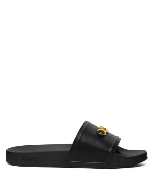 Versace Black Sandals for men