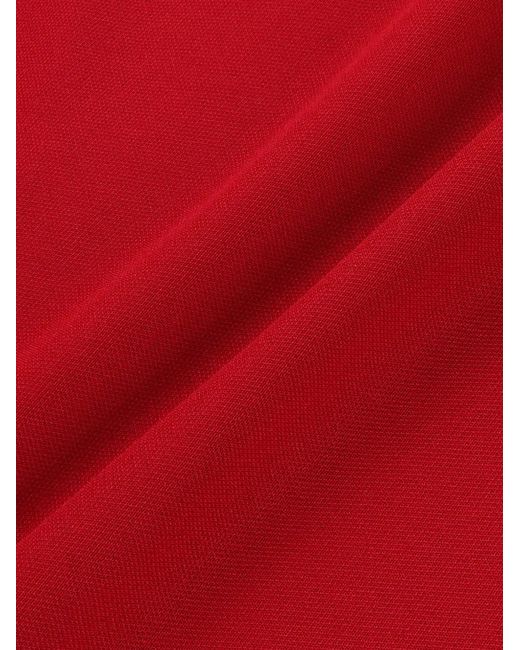 Sporty & Rich Red Roller Stripe Detail Shorts