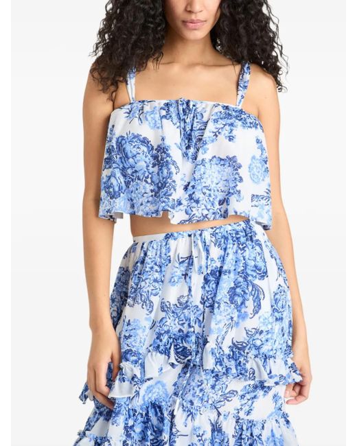 Cinq À Sept Blue Kandra Top
