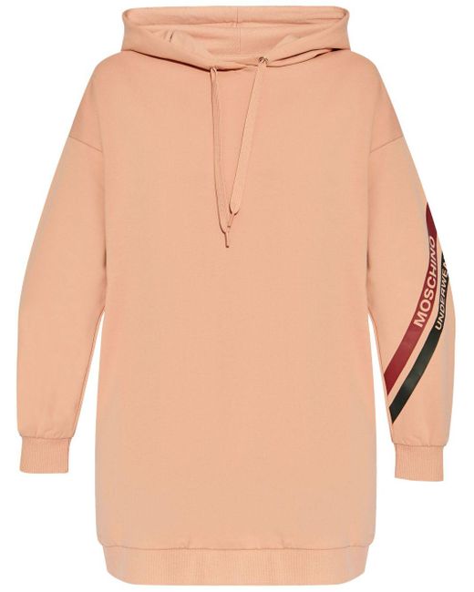 Moschino Natural Logo Hoodie