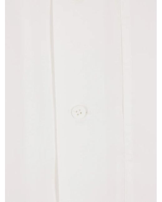 Y-3 White Patch-Pocket Shirt for men