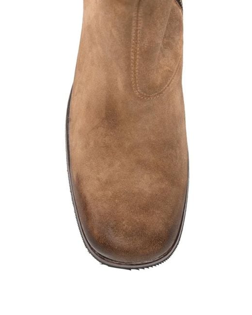 Eraldo Brown Side-Zip Boots for men