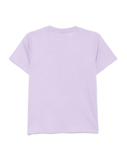 Chocoolate Purple Logo-Patch T-Shirt
