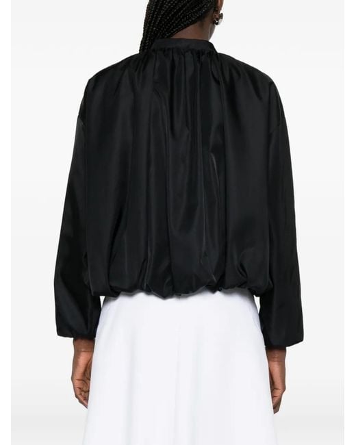 Vivetta Black Veste À Lien De Resserrage