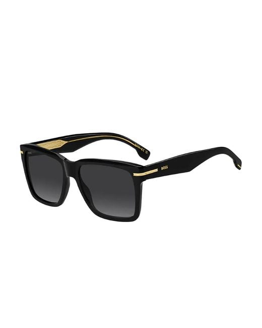 HUGO Black Square Sunglasses