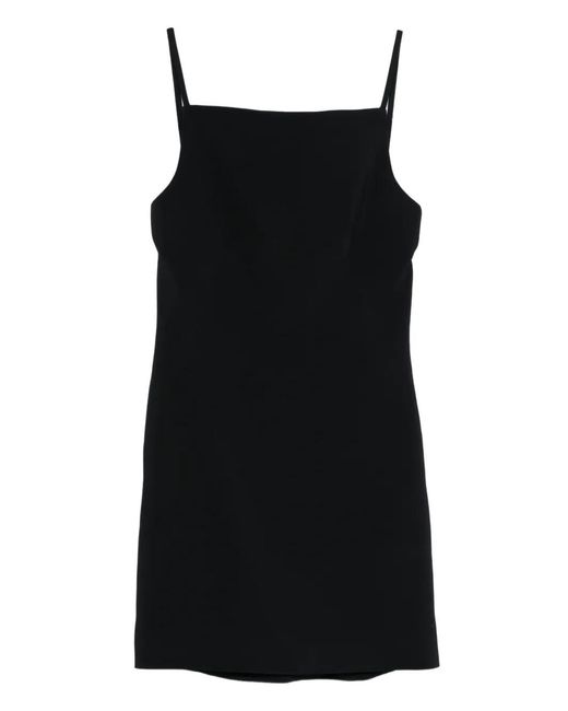 Givenchy Black Sliced Mini Dress