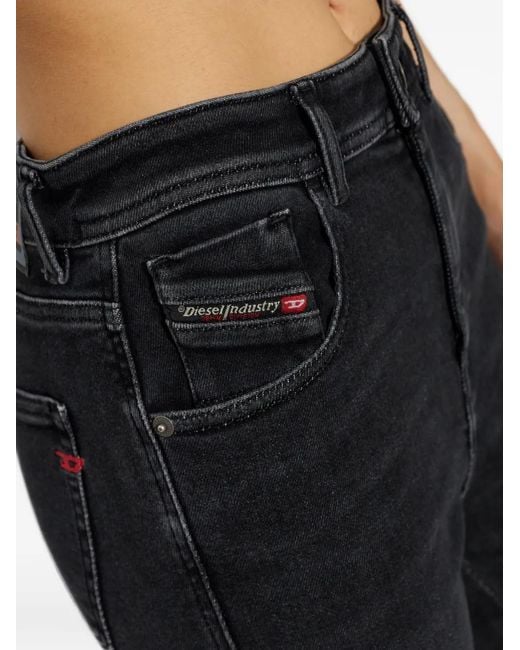 DIESEL Black 1984 Slandy-High Jeans