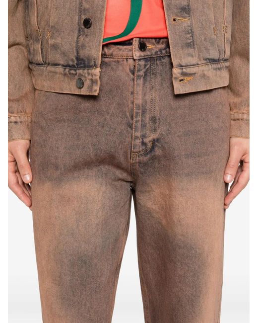 Daily Paper White Amba Washed Jeans for men