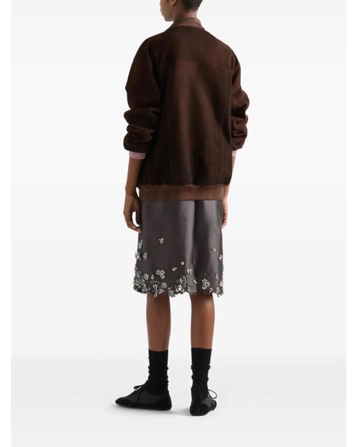 Prada Brown Suede Jacket