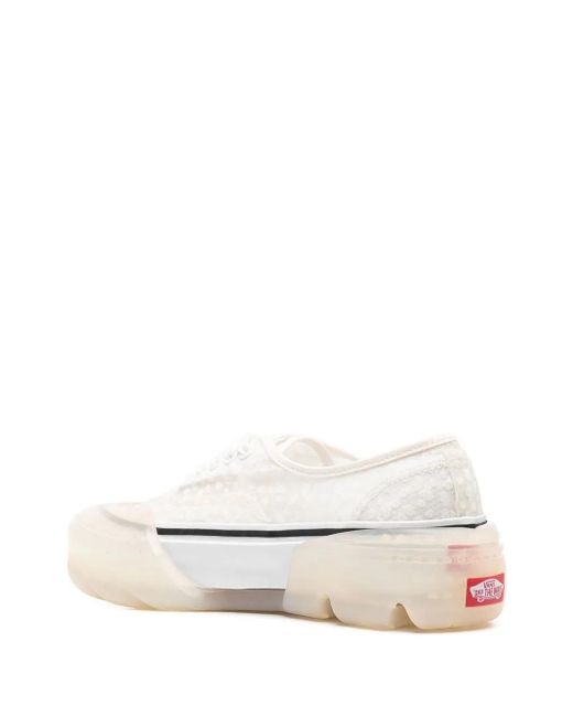 Vans Natural Chunky Logo-Patch Lace-Up Sneakers