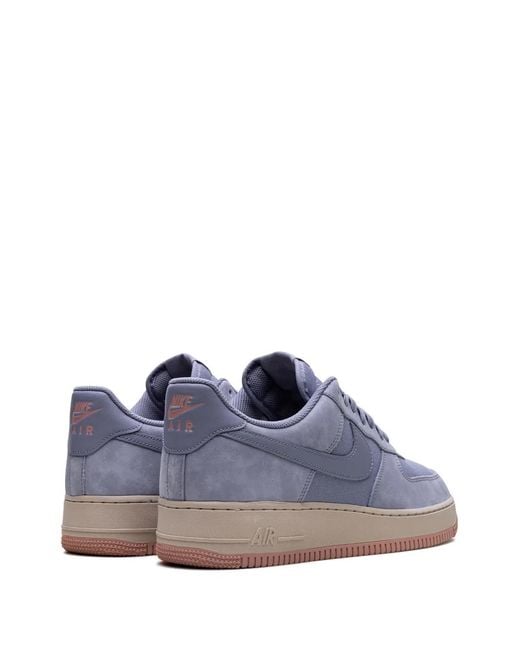 Nike Blue Air Force 1' 07 Lace-Up Sneakers for men