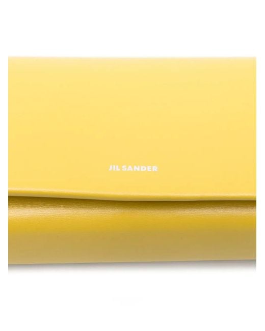 Jil Sander Yellow Allday Cross Body Bag