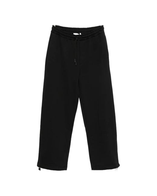 Woc Black Cajamarca Drawstring-Waist Track Pants for men