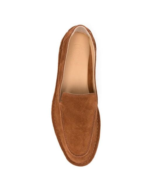 Castaner Brown Suede Loafers for men