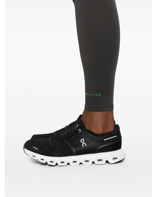 P.E Nation Legging Met Contrasterende Afwerking in het Gray
