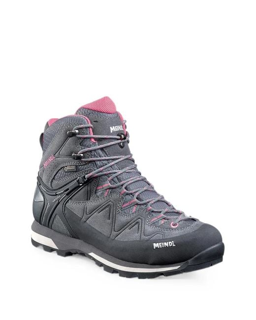 Meindl Gray Logo-Print Boots