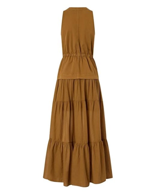 Pinko Natural Maxi Dresses
