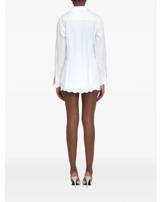 Contessa Mills White Doll Oxford Shirt