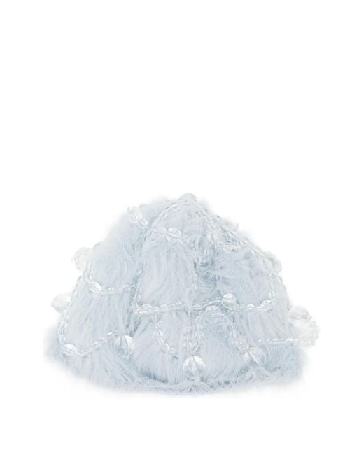 Rockfish Blue X Susan Fang Furry Bubble Hat
