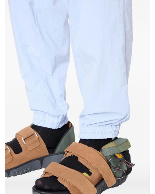 Kolor Blue Belted Trousers for men