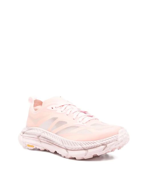 Hoka One One Pink X Vibram Mafate Speed Lite Sneakers