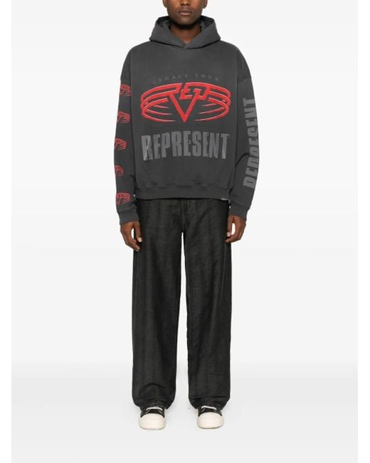 Represent Black Living Legacy Tour Hoodie for men