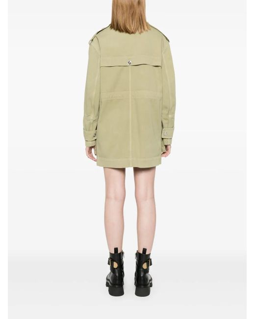 Versace Natural Cargo Denim Jacket