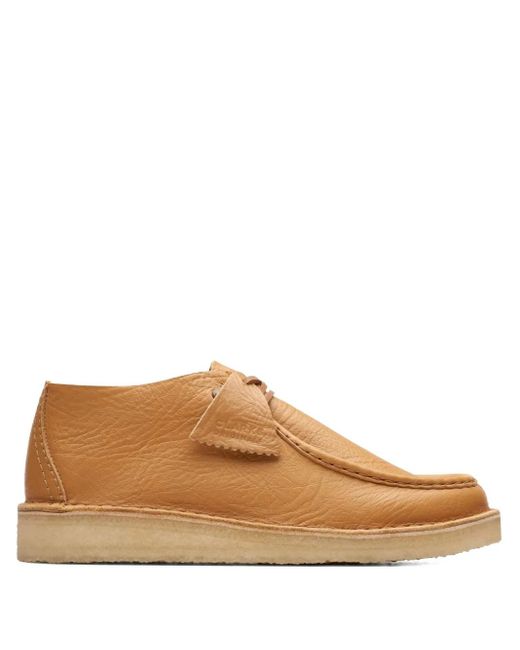 Clarks Brown Desert Nomad Boots for men