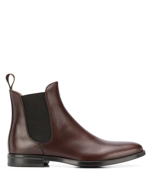 Scarosso Brown Ankle Boots for men