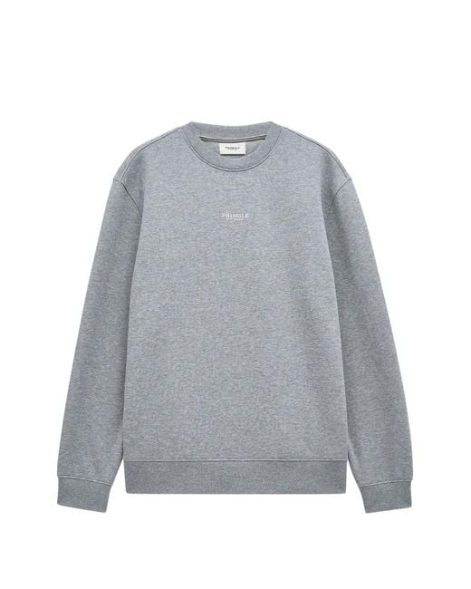 Pringle of Scotland Gray Crew Neck Sweatshirt for men