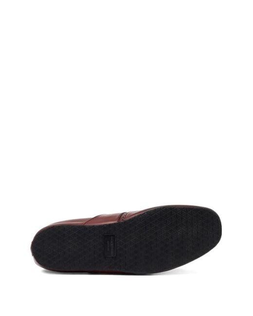 Scarosso Brown Julian Fringed Buckled Monk Shoes for men