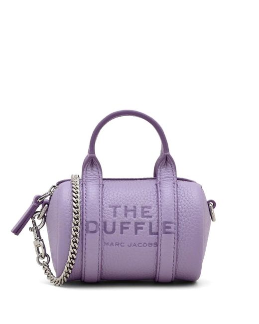 Borsa The Mini Duffle di Marc Jacobs in Purple