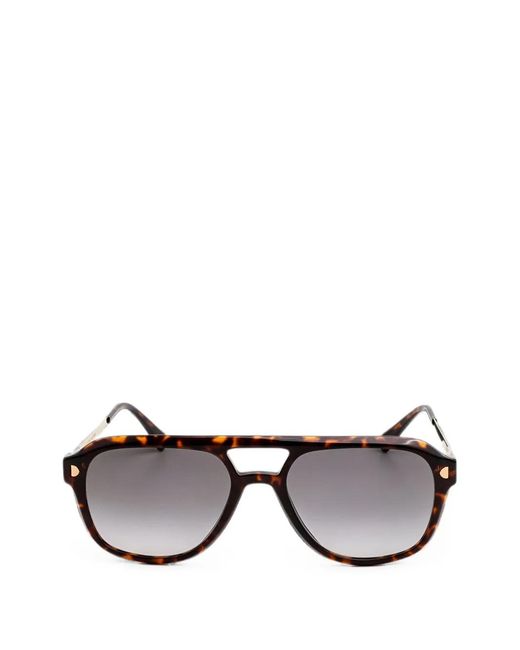Mykita Black Lavand Pilot-Frame Sunglasses